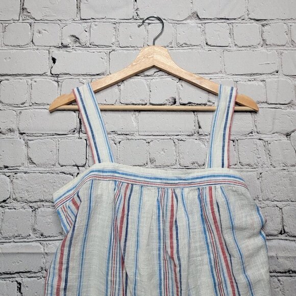 Gap 100% Cotton Vertical Stripe Sleeveless Top Size S - Picture 2 of 12